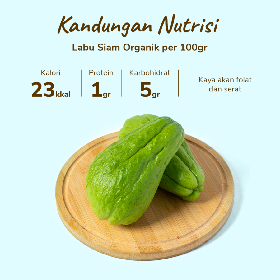 Labu Siam Organik Astro Farm 500gram