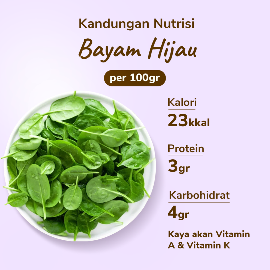 Bayam Hijau Konvensional Astro Farm 100gram