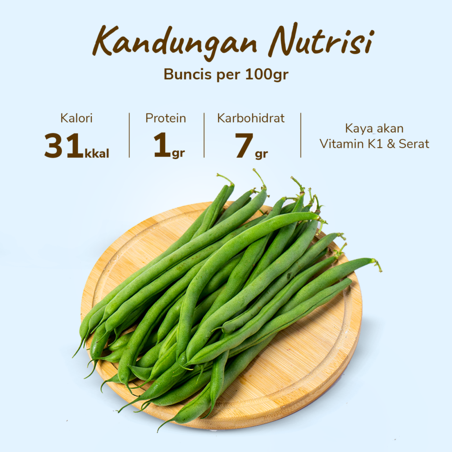 Buncis Organik Astro Farm 250gram