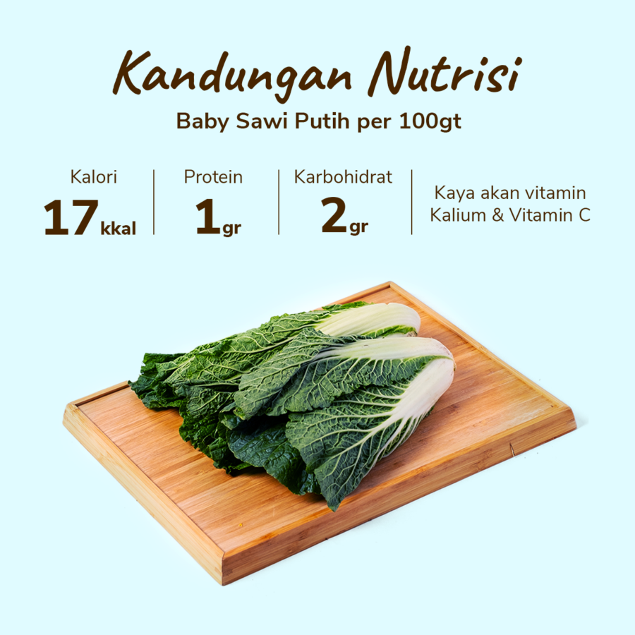 Baby Sawi Putih Astro Farm 200gram