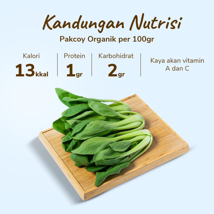 Pakcoy Organik Astro Farm 250gram
