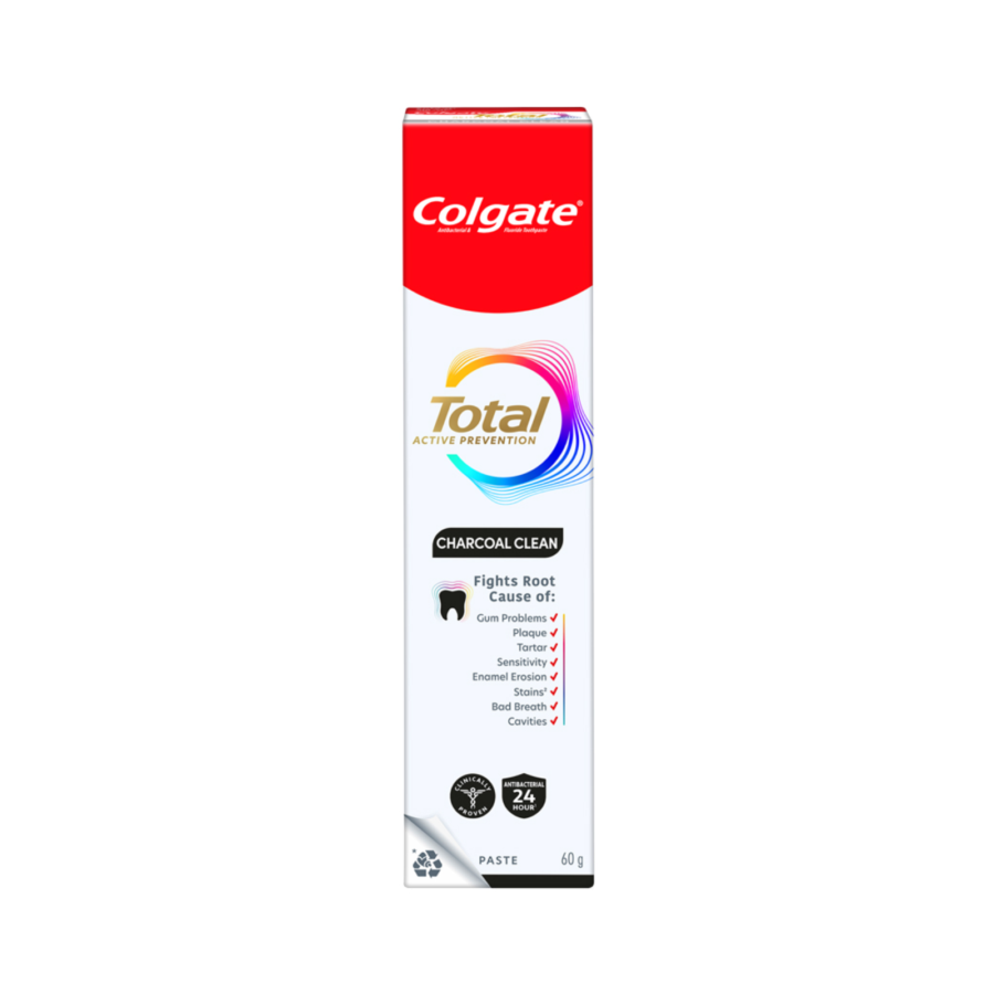 Colgate Total Charcoal Clean Toothpaste 60gram