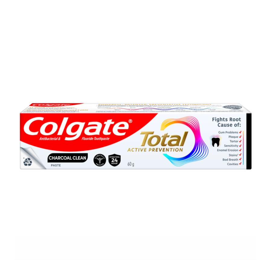 Colgate Total Charcoal Clean Toothpaste 60gram
