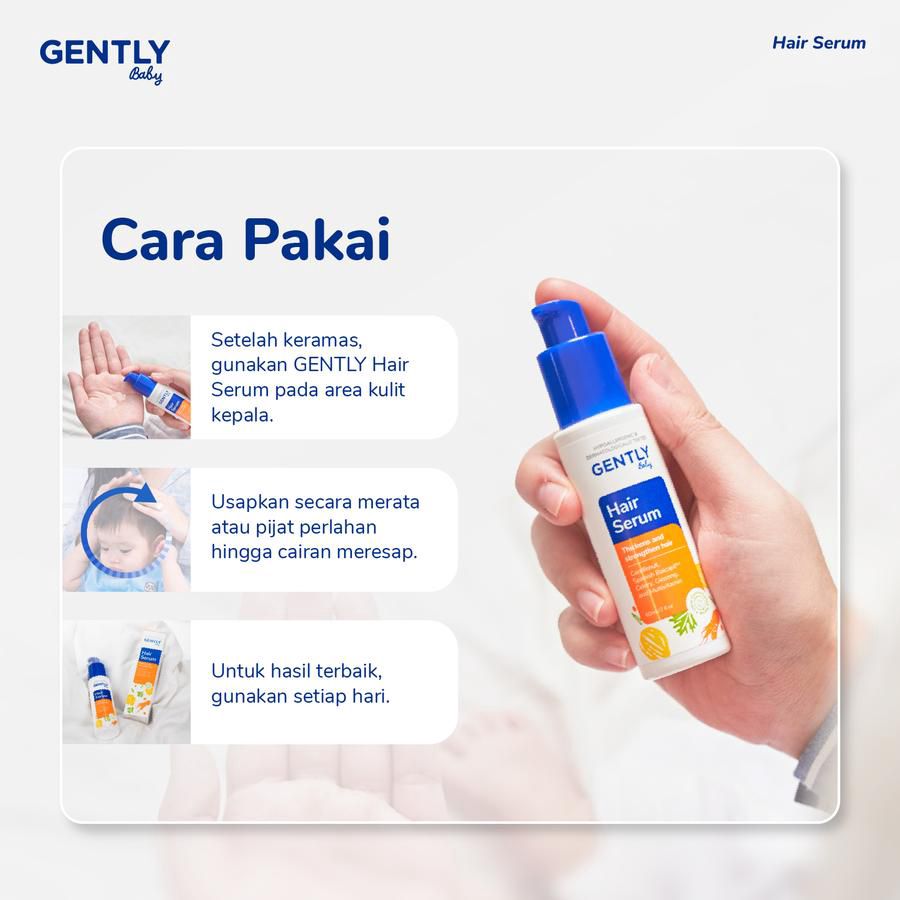 Gently Baby Hair Serum For Baby 60ml