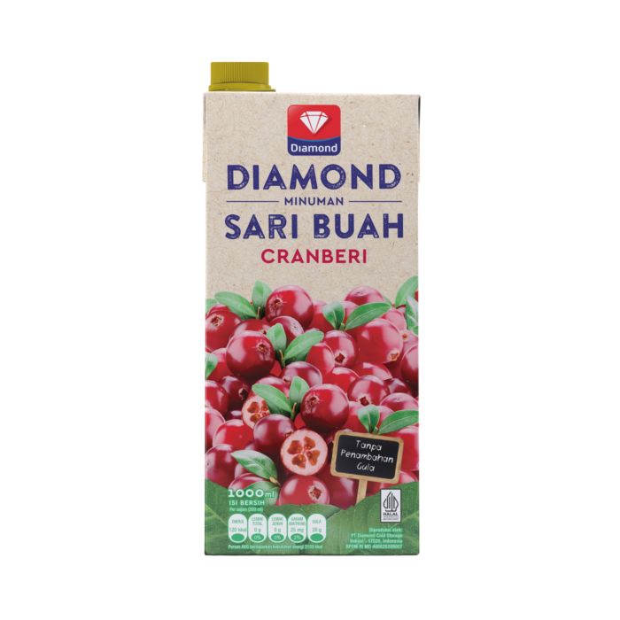 Diamond Juice Cranberry Unsweetened