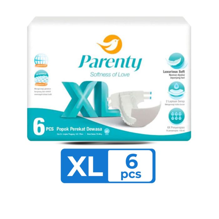 PARENTY Adult Diapers Tape XL6