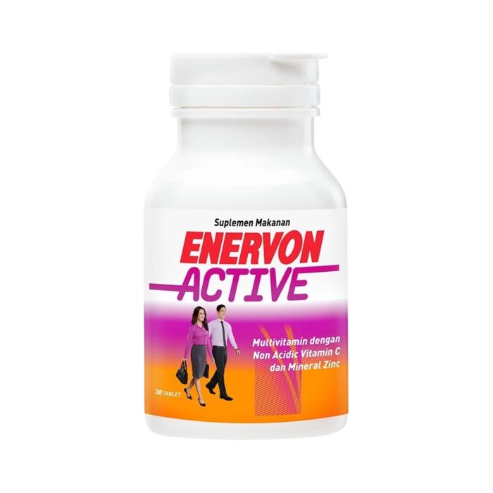 Enervon Active Vitamin C dan B Complex Suplemen Daya Tahan Tubuh