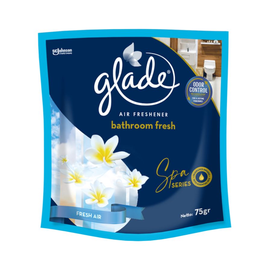 Glade Bathroom Fresh Air Pengharum Ruangan 75gram