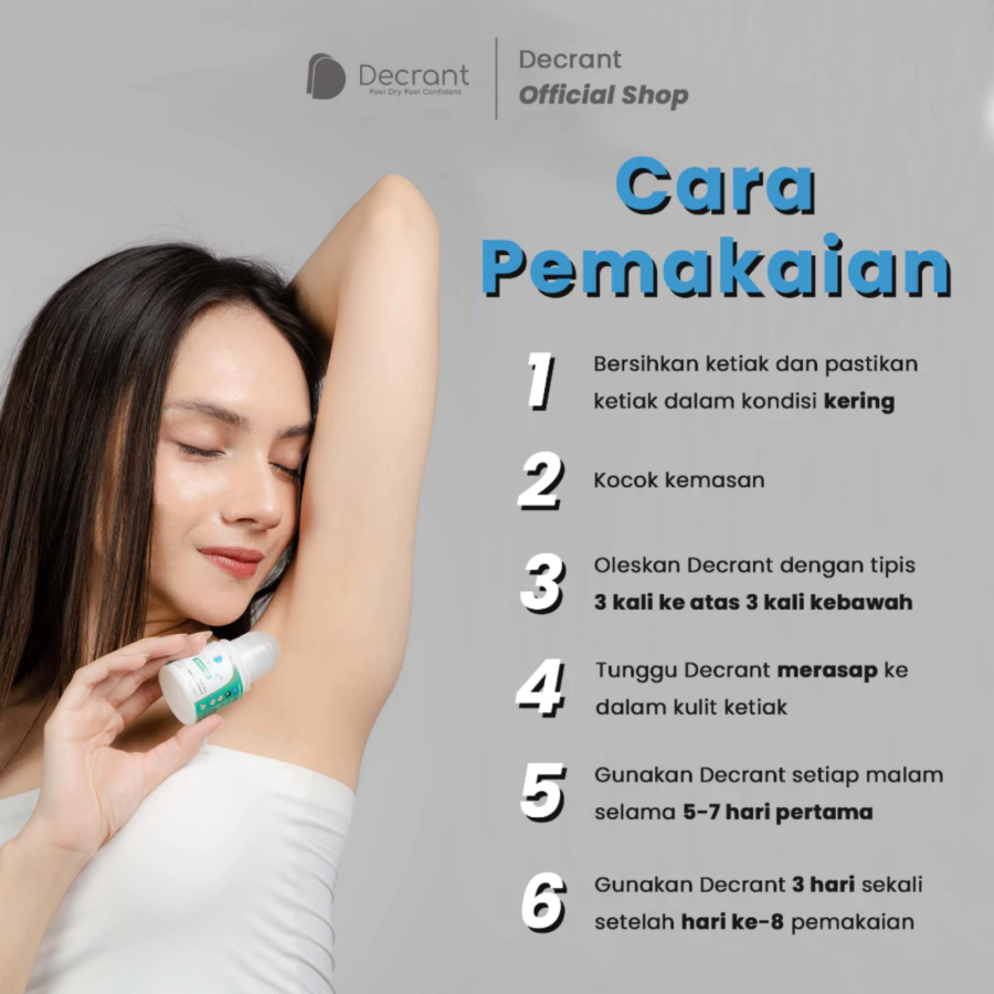 Decrant Original Deodorant Roll On 30ml