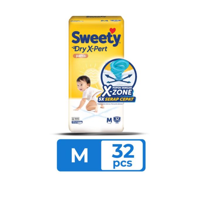 [Bundle 3] Sweety Bronze Pants Dry X-pert M32 1 Pack