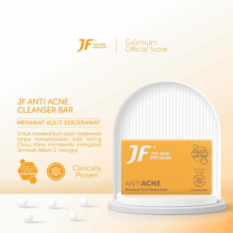 JF Sulfur Anti Acne Barsoap 90gram