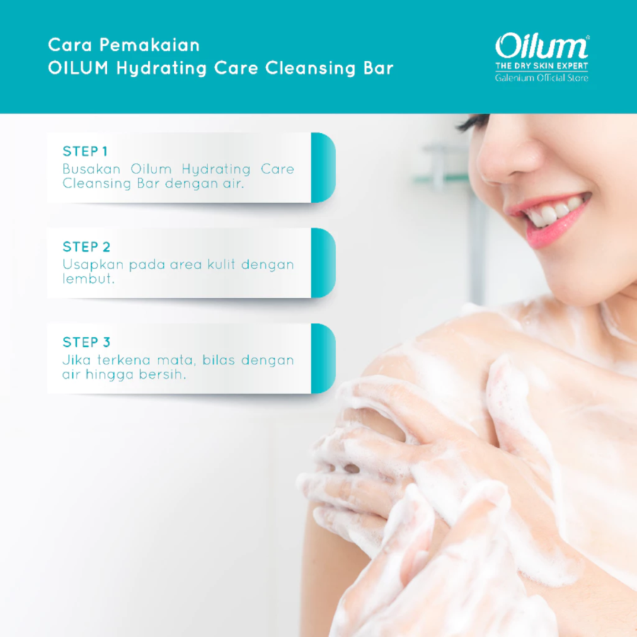 Oilum Hydrating Care Cleansing Barsoap 85gram