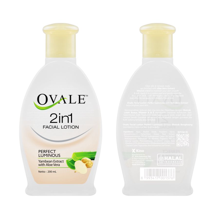 Ovale Facial Lotion Whitening 200ml