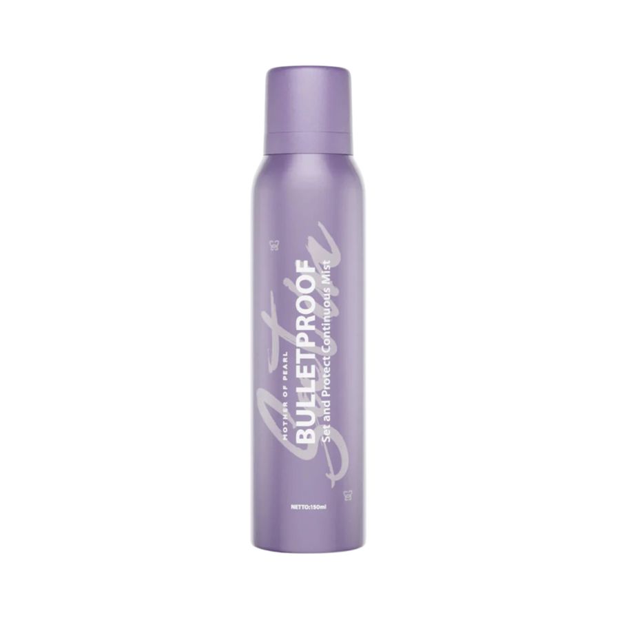 Mother Of Pearl Bulletproof Set and Protect Continuous Mist Satin Setting Spray 150ml