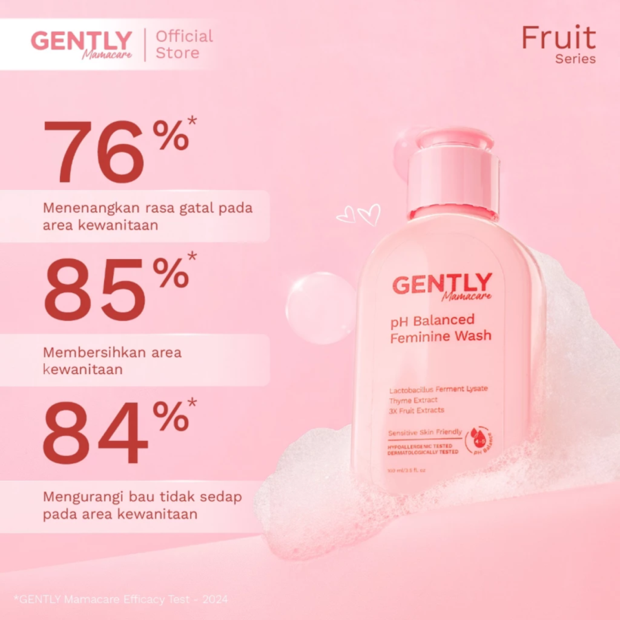 Gently Mamacare pH Balance Feminine Wash 100ml