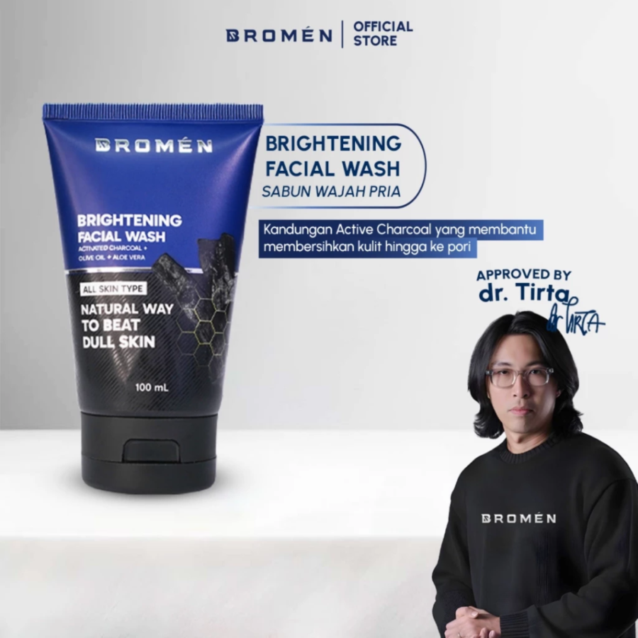 Bromen Brightening Facial Wash 100ml