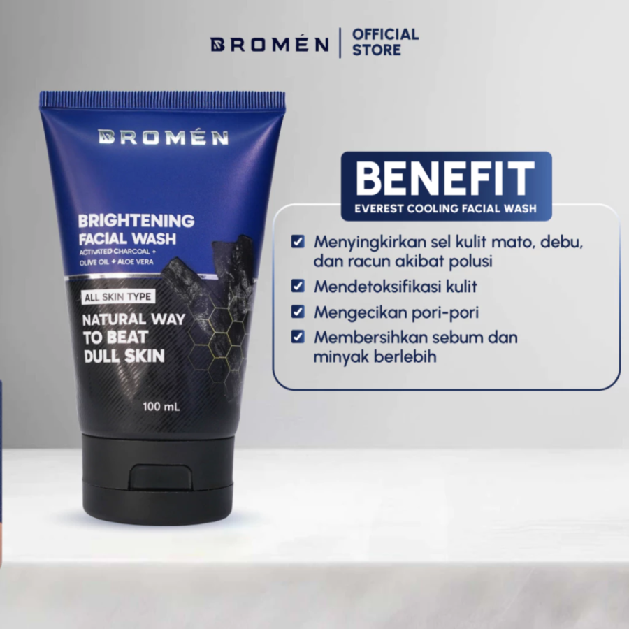 Bromen Brightening Facial Wash 100ml