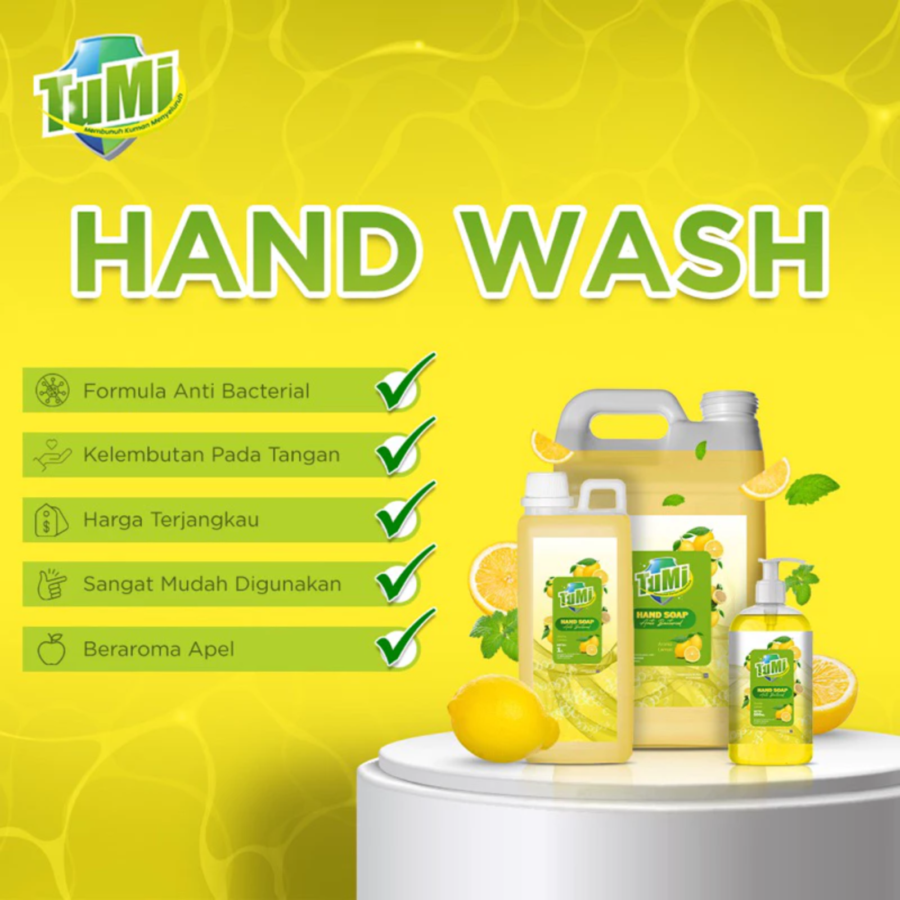 Tumi Lemon Anti Bacterial Hand Soap 500ml