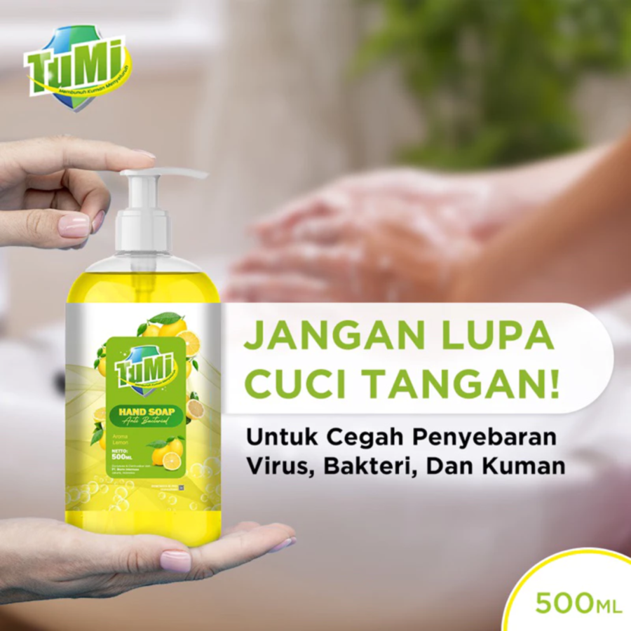 Tumi Lemon Anti Bacterial Hand Soap 500ml