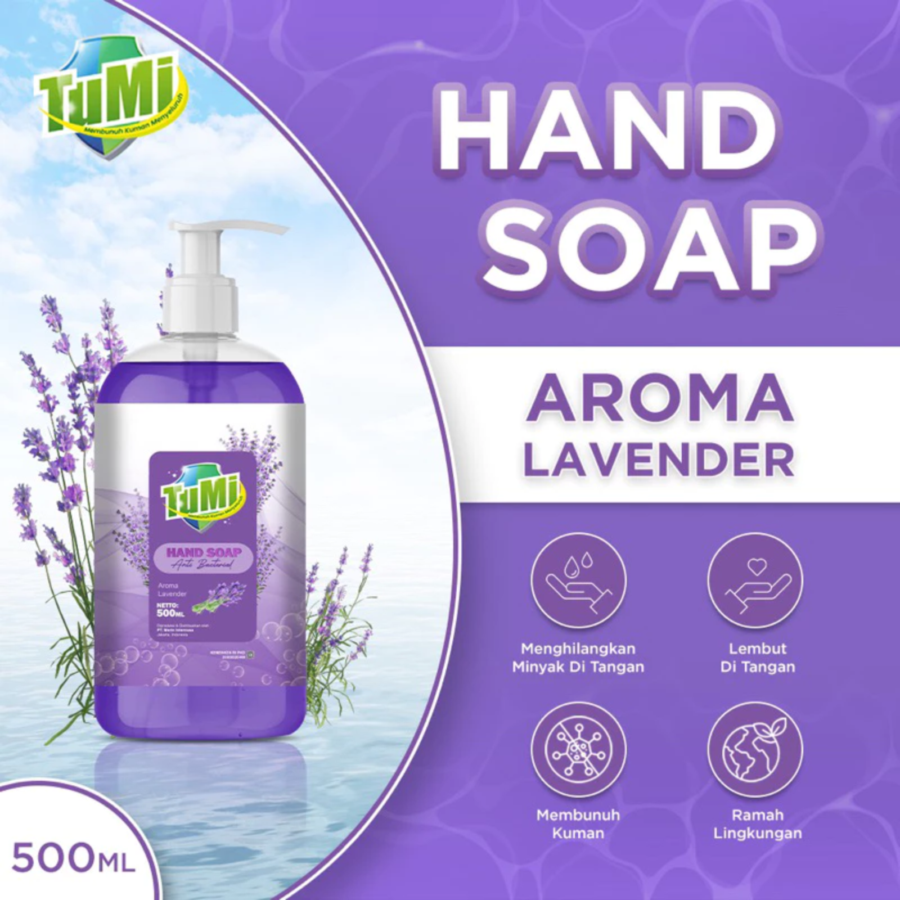 Tumi Lavender Anti Bacterial Hand Soap 500ml