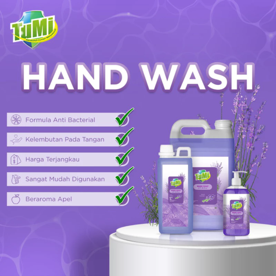 Tumi Lavender Anti Bacterial Hand Soap 500ml