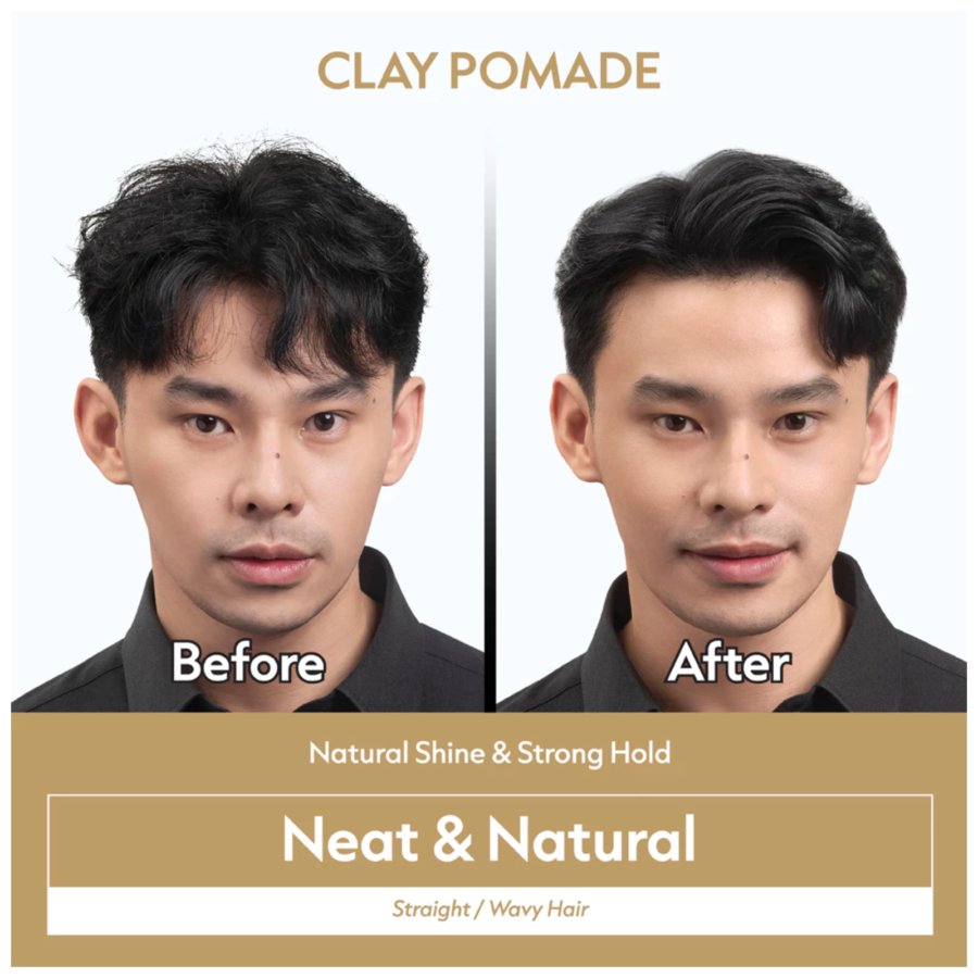 Captain Men's Care Clay Pomade Travel Size 30gram