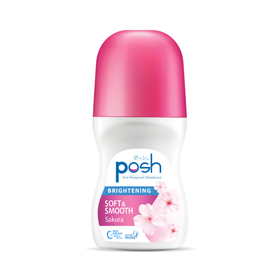 Posh Brightening Soft & Smooth Sakura Deodorant Roll On 50ml