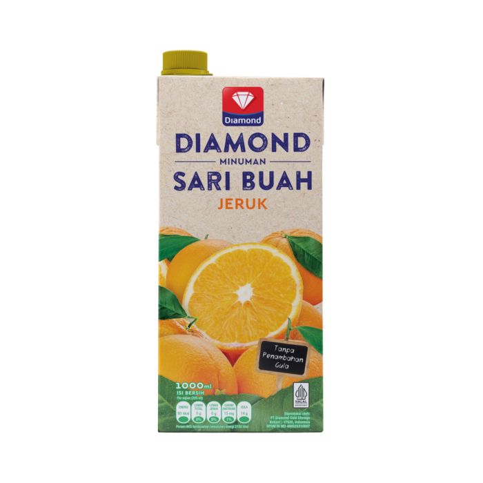 Diamond Juice Orange Unsweetened