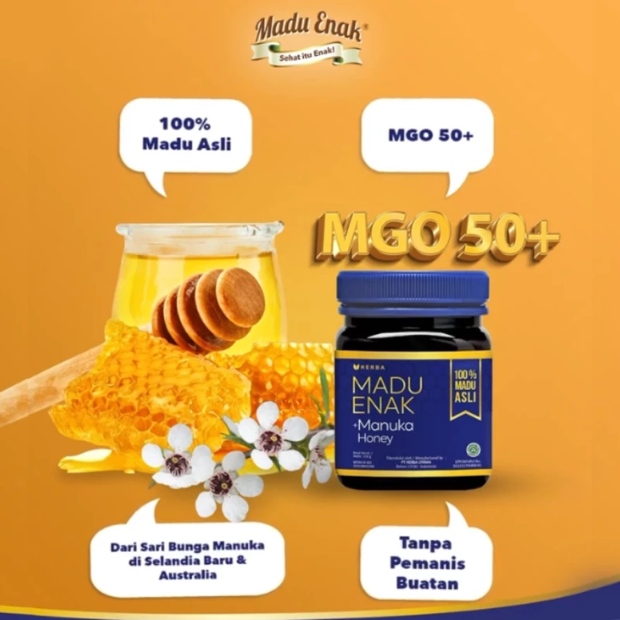 Madu Enak Manuka MGO50+ Madu Asli 250gram