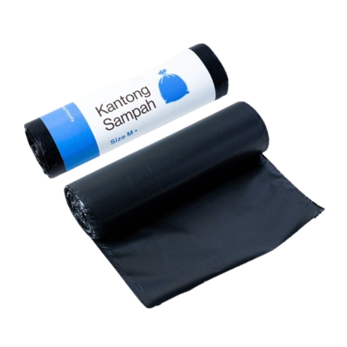 Kantong Sampah Hitam Size M 60x80 cm A Basics