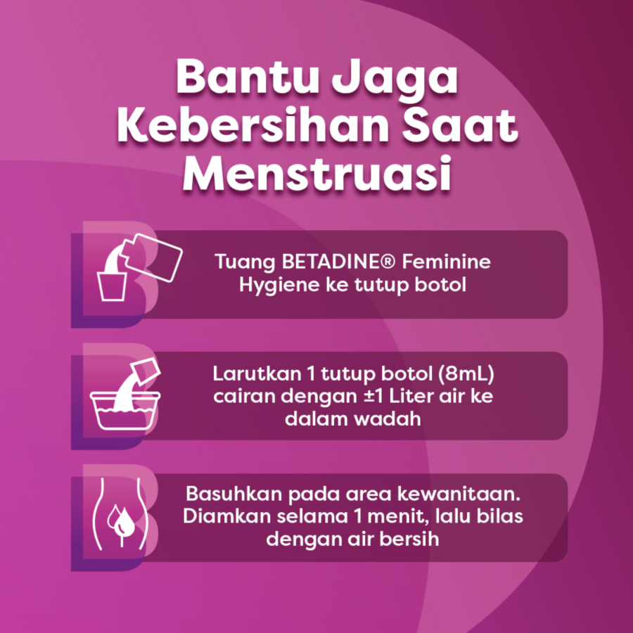 Betadine Feminine Hygiene Sabun Kewanitaan 60ml