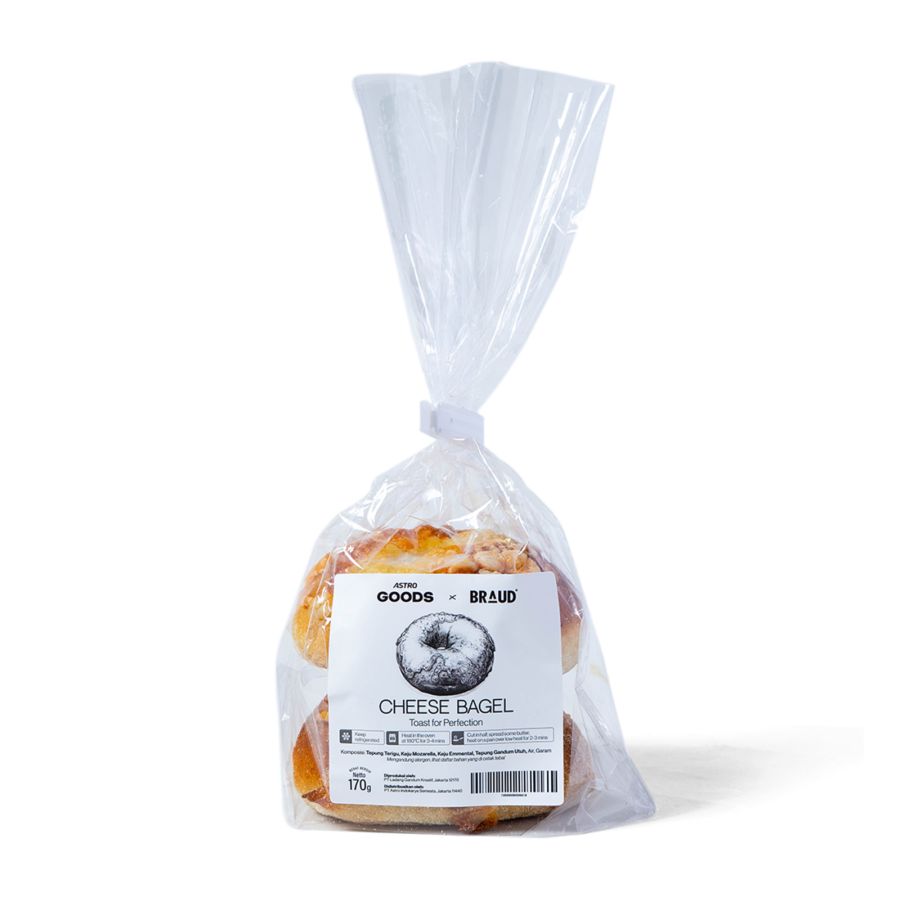 Cheese Bagel Astro Goods x BRAUD 170gram 2pcs