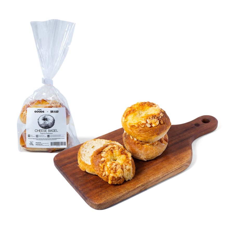 Cheese Bagel Astro Goods x BRAUD Isi 2 170gram