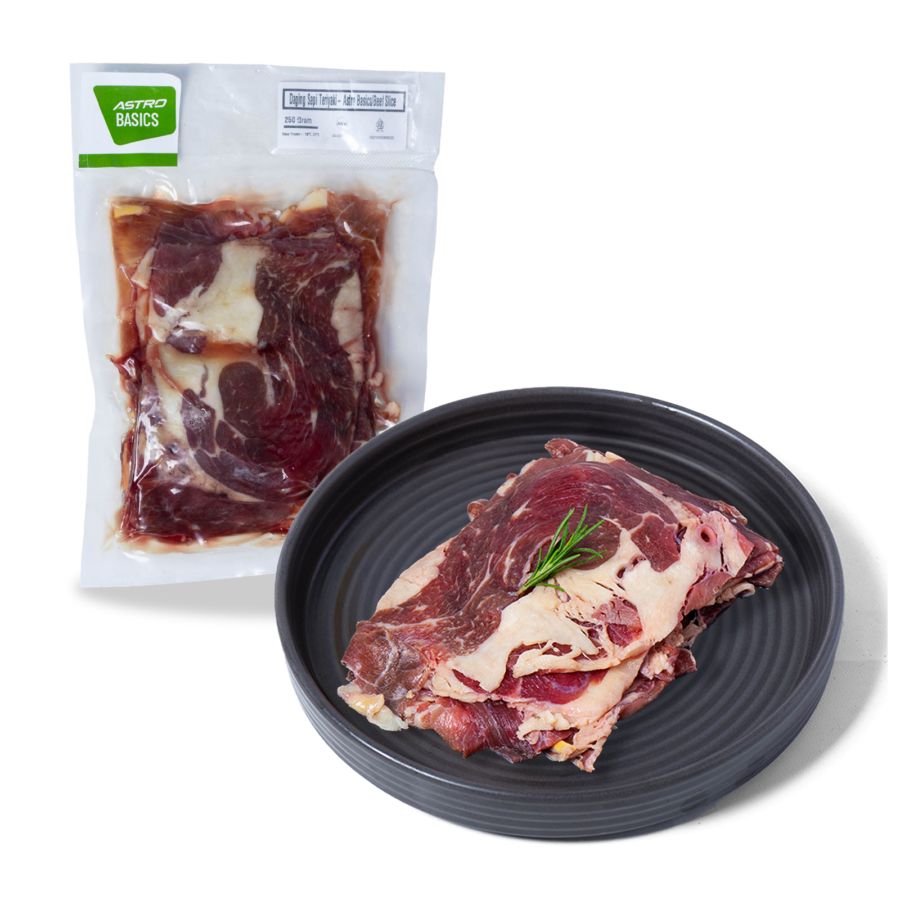 Daging Sapi Teriyaki Import Imperfect 250gram