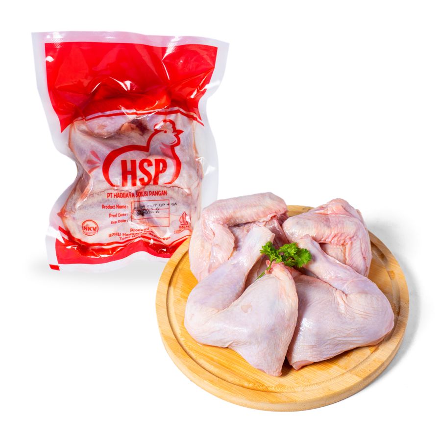 Ayam Broiler 4 Potong HSP UK 500-600 gram 1pack