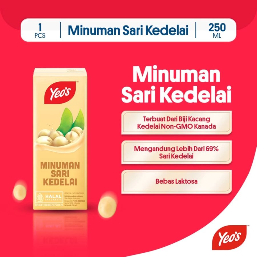 Yeo's Minuman Sari Kedelai 250ml