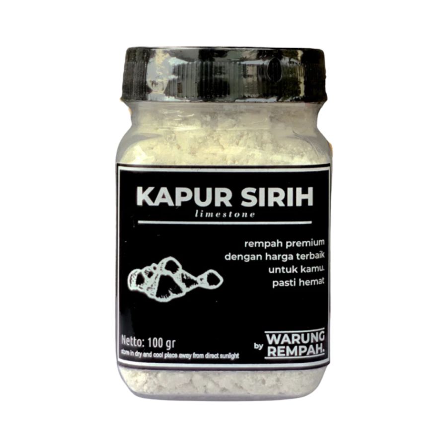 Warung Rempah Kapur Sirih Botol 100gram