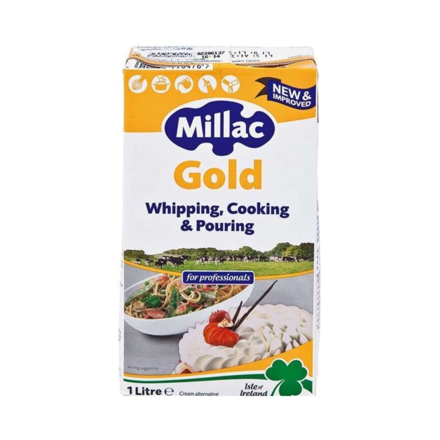 Millac Gold Whipping, Cooking, Pouring Cream 1L  1pcs