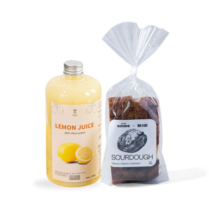 Sourdough Braud + Pure Lemon Juice - Fuel & Fiber Pair