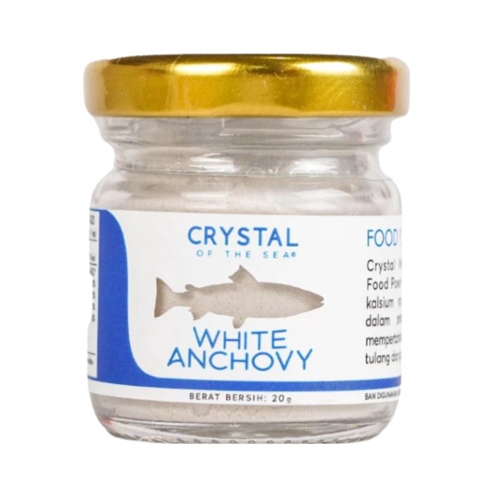 Crystal of the Sea White Anchovy Powder Jar