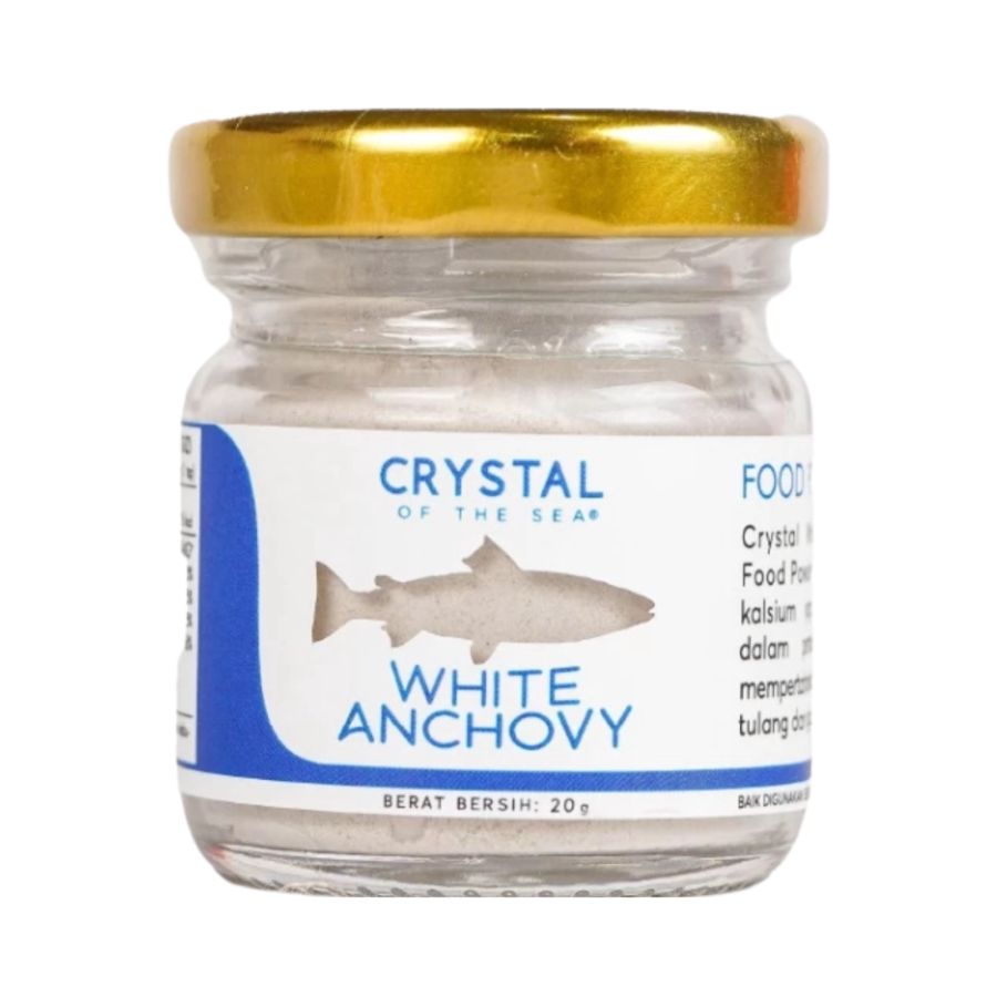 Crystal of the Sea White Anchovy Powder Jar 20gram