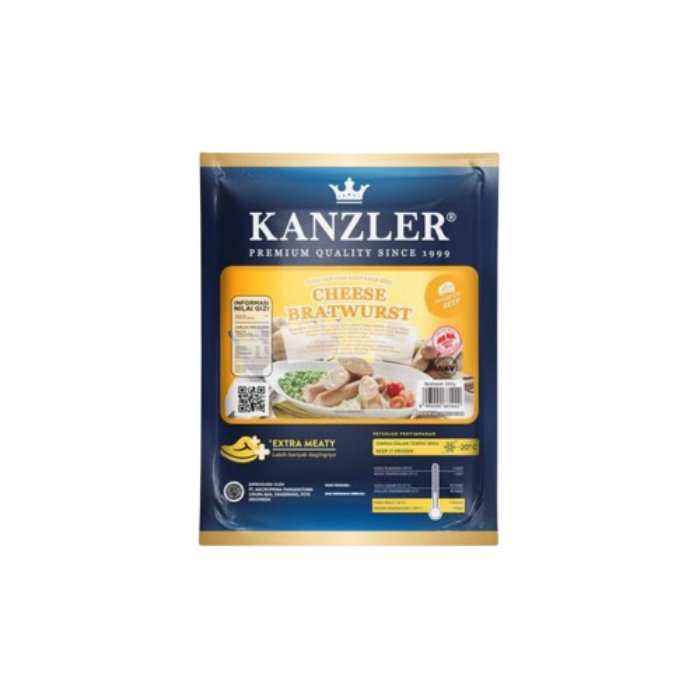 Kanzler Cheese Bratwurst Sausages
