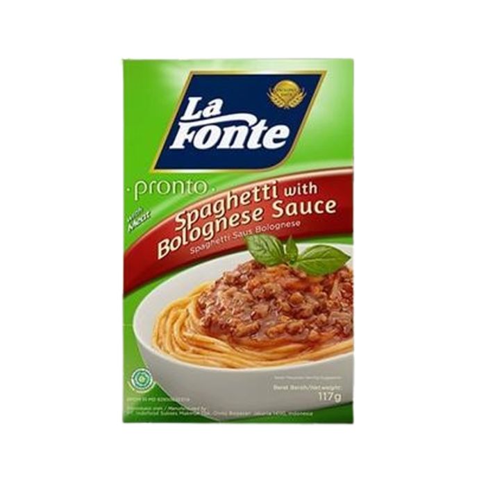La Fonte Spaghetti Saus Bolognese Pasta