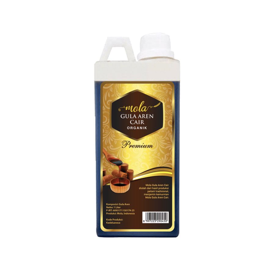 Mola Gula Aren Cair Premium Organik 1liter