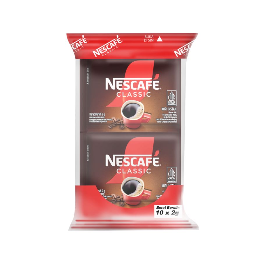 Nescafe Classic 10pcs x 2gr 20gram