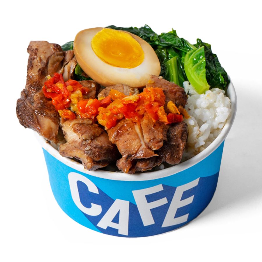 Roasted Chicken Rice Bowl