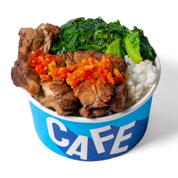 Roasted Chicken Rice Bowl