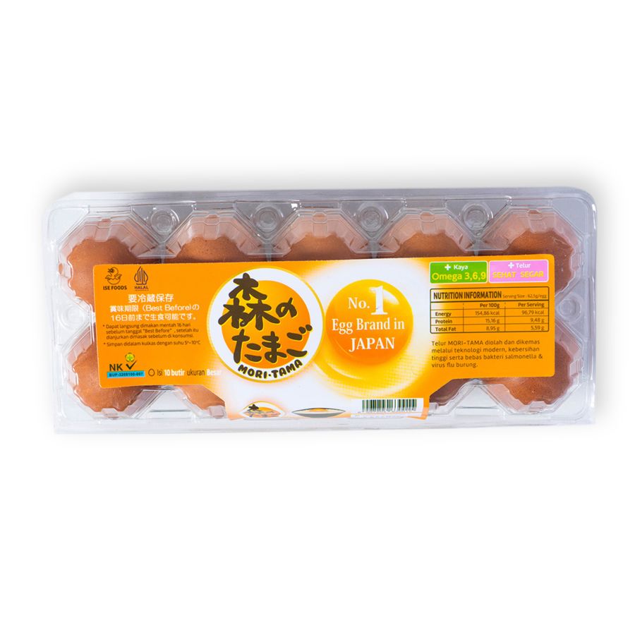 Mori-tama Telur Omega 3 10butir