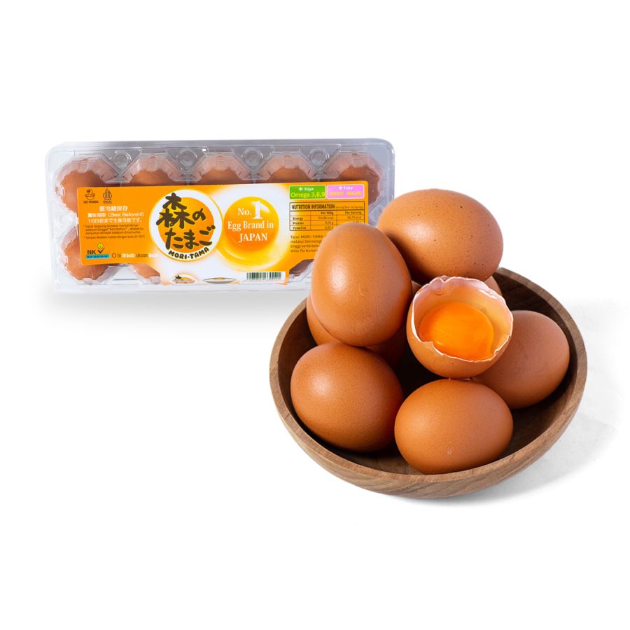 Mori-tama Telur Omega 3 10butir