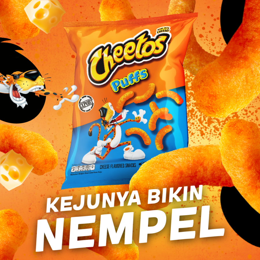 Cheetos Puffs Makanan Ringan Rasa Keju 60gram